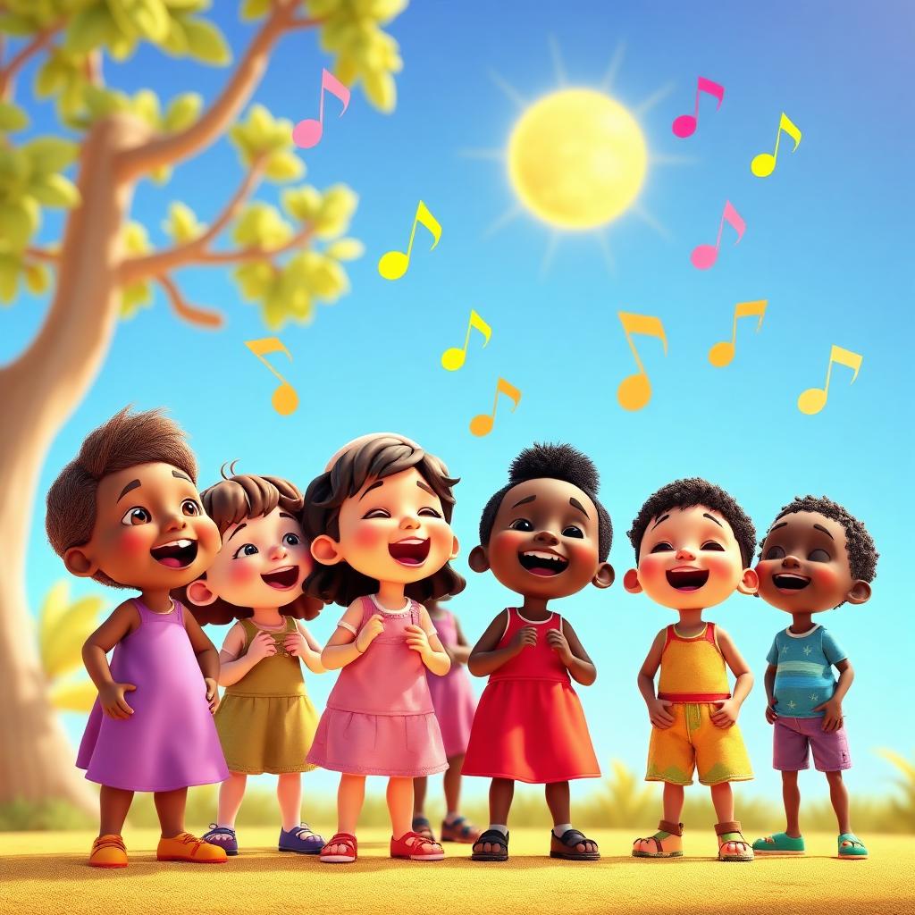 Sing-Along for Children — Music Videos production still
