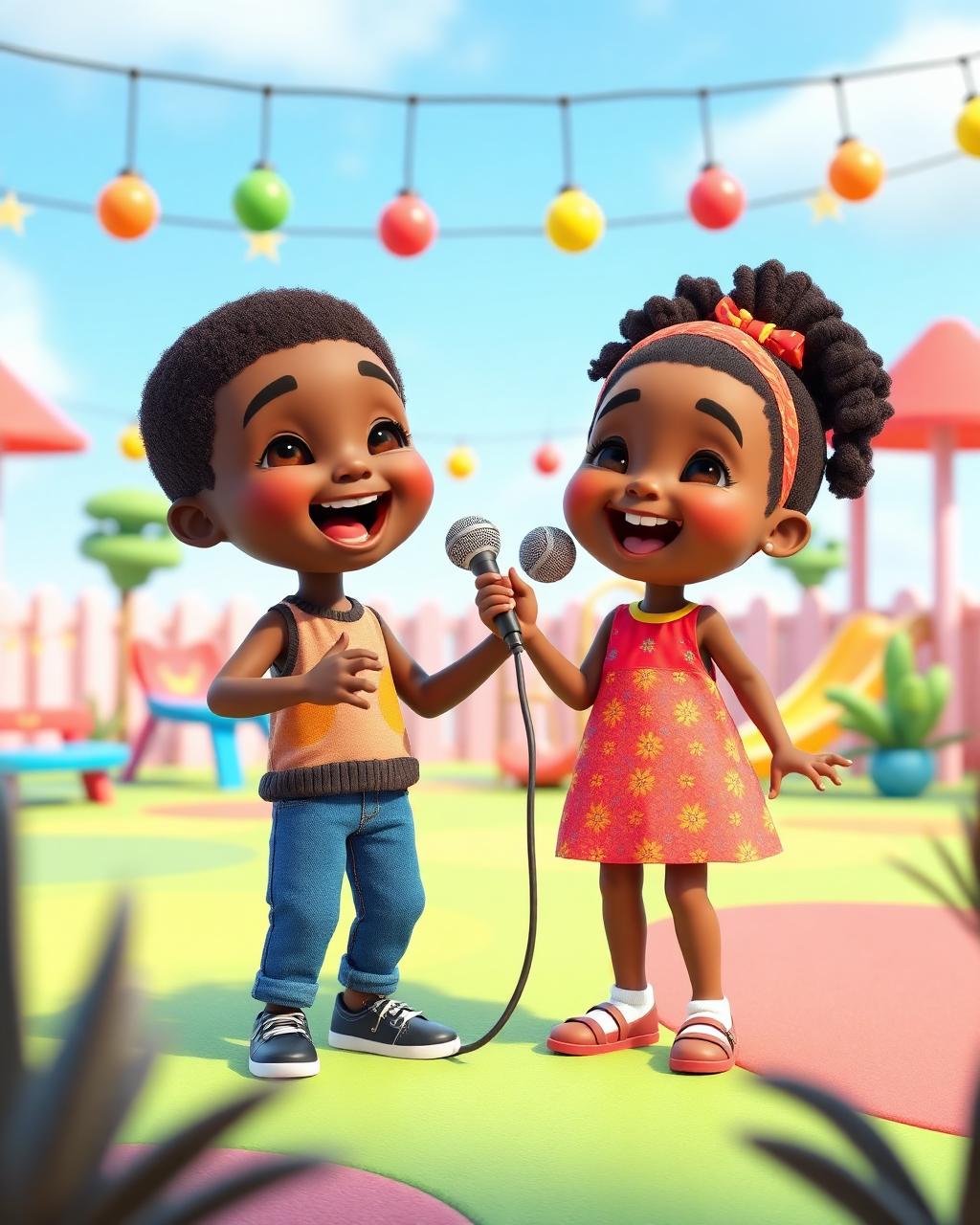 Sing-Along for Children — Music Videos production still